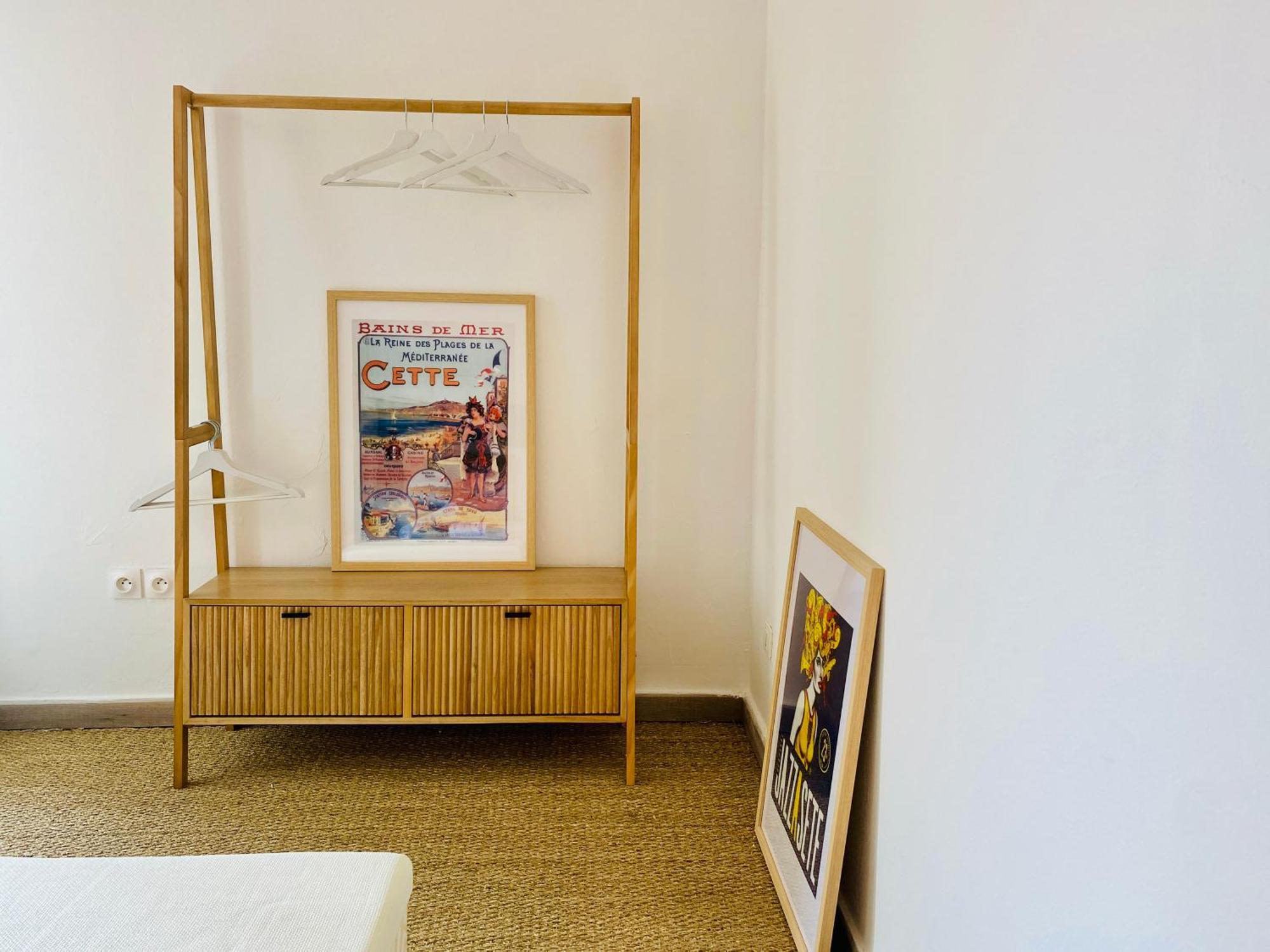 Apartament Superbe T2 Cote Gare Parking Clim Wifi Terrasse ! Sète Zewnętrze zdjęcie