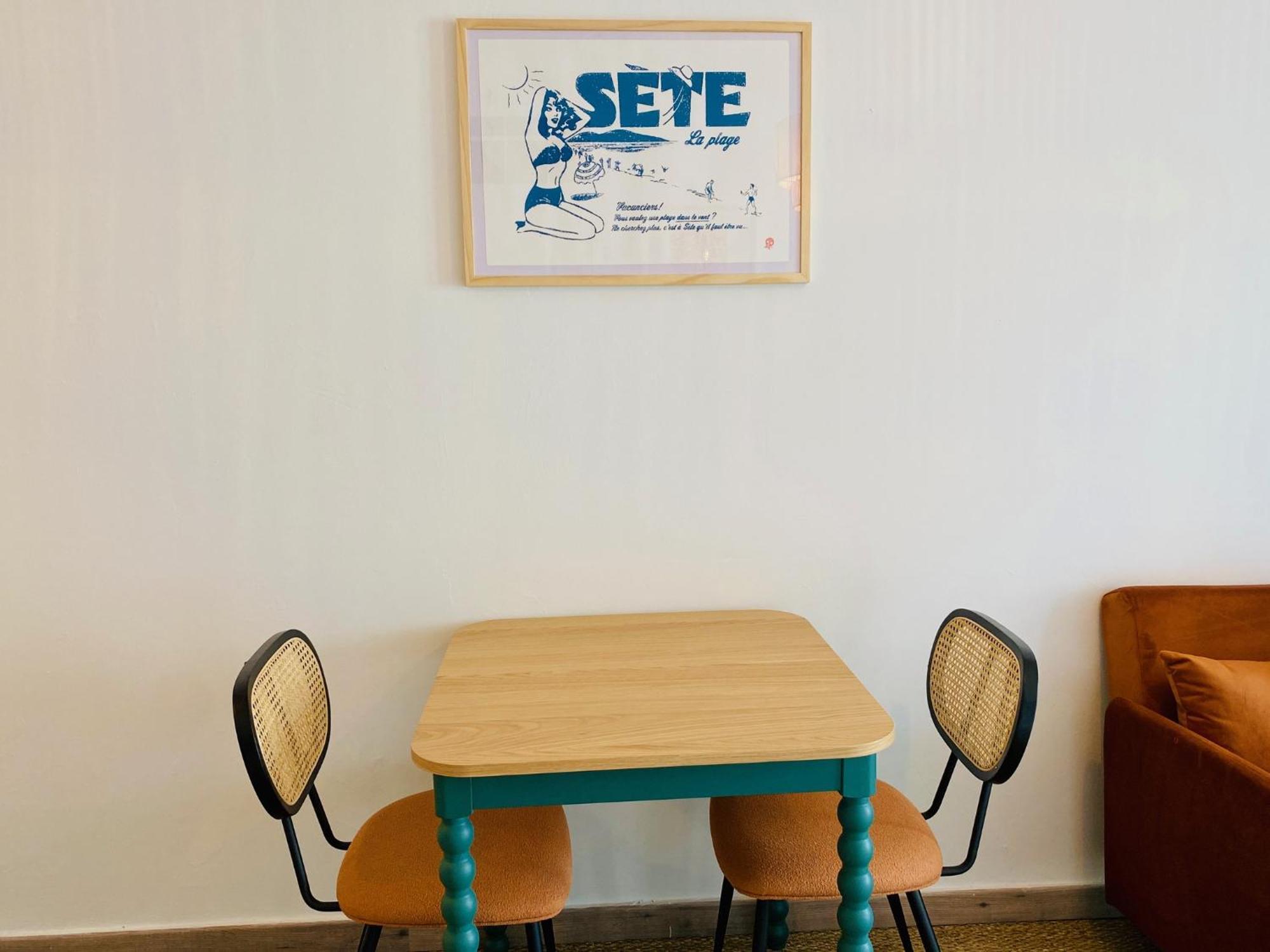 Apartament Superbe T2 Cote Gare Parking Clim Wifi Terrasse ! Sète Zewnętrze zdjęcie